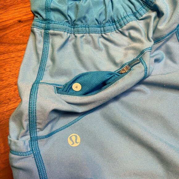 Lululemon Work It Out Short ‎ Beach Blanket Blue - Picture 3 of 5